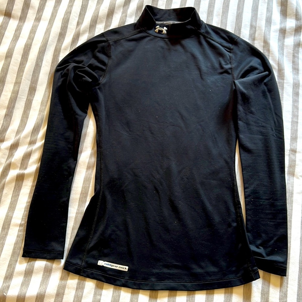 Womens Under Armour ColdGear Mock
